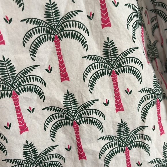 Like new Boden palm tree blouse - Picture 4 of 15